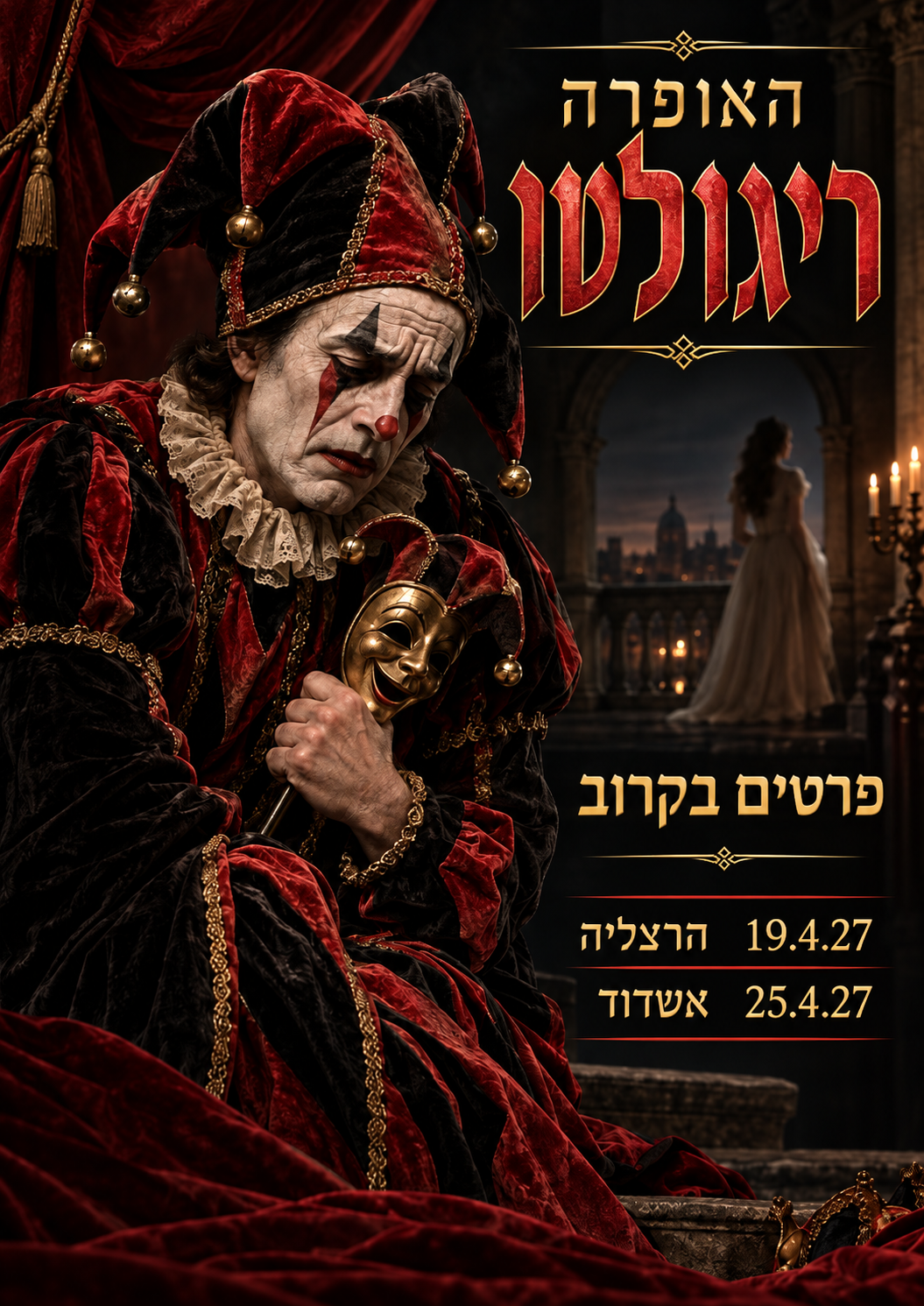 האופרה ריגולטו — הרצליה 19.4.27, אשדוד 25.4.27